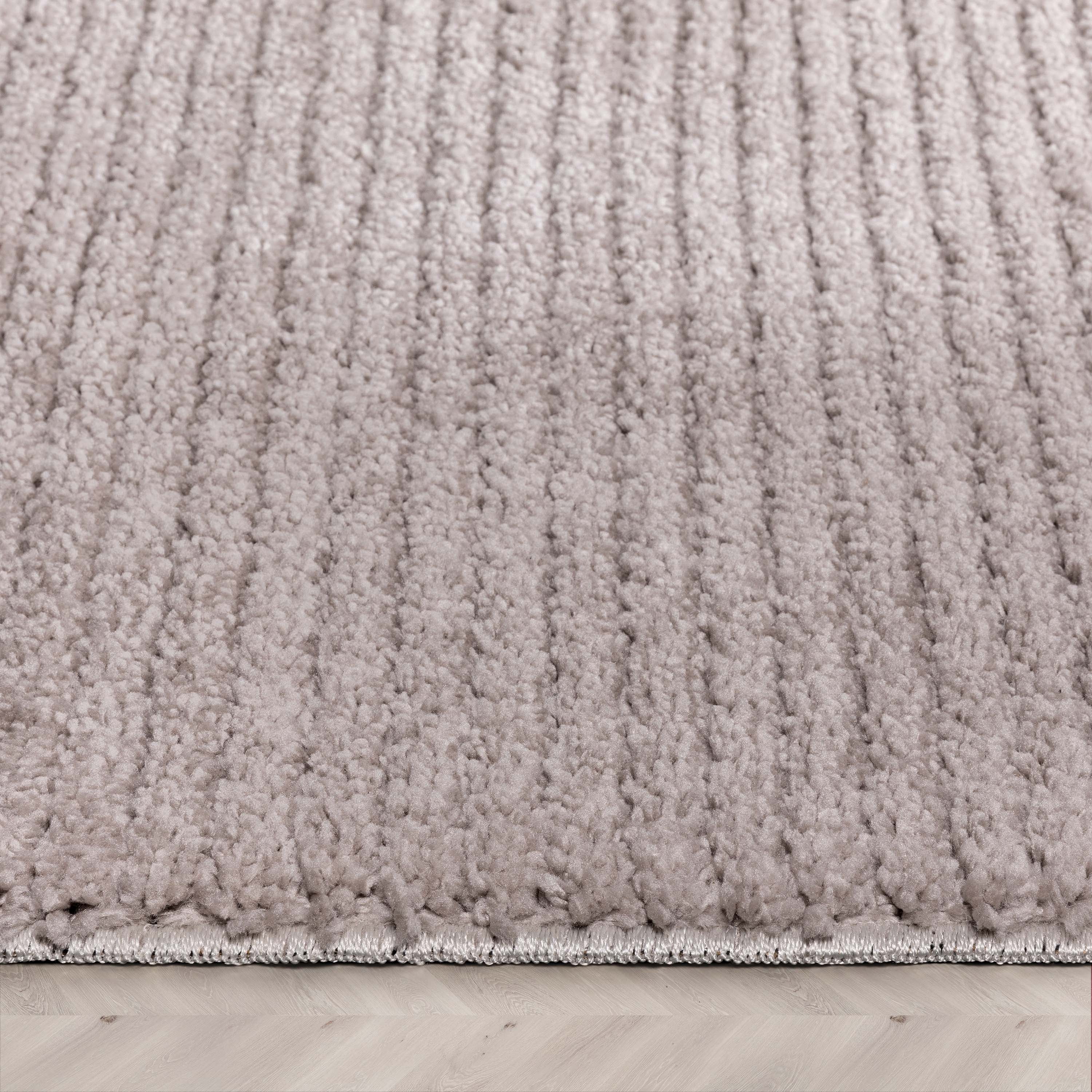 Well Woven Marina Striped Area Rug, 3.92' x 5.25', Very Soft!