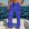 thumbnail image 3 of LONKITO Mens Pajama Pants with Pockets Lightweight Sleep Pj Pants Plaid Lounge Pants Loungewear Sleepwear, 3 of 6