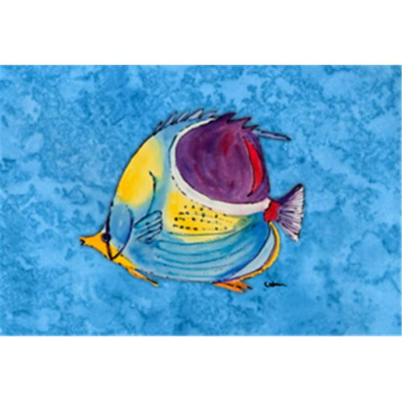 Carolines Treasures 8676PLMT Fish Tropical Fabric Placemat