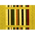 thumbnail image 1 of Ahgly Company Indoor Rectangle Abstract Yellow Contemporary Area Rugs, 8' x 12', 1 of 4
