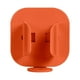 thumbnail image 1 of Cateissary Soporte de cepillo Soporte de pared Soporte de almacenamiento Estante de baño Ganchos organizadores antideslizantes Fuga de superficie Juegos de accesorios de baño Naranja, 1 of 6