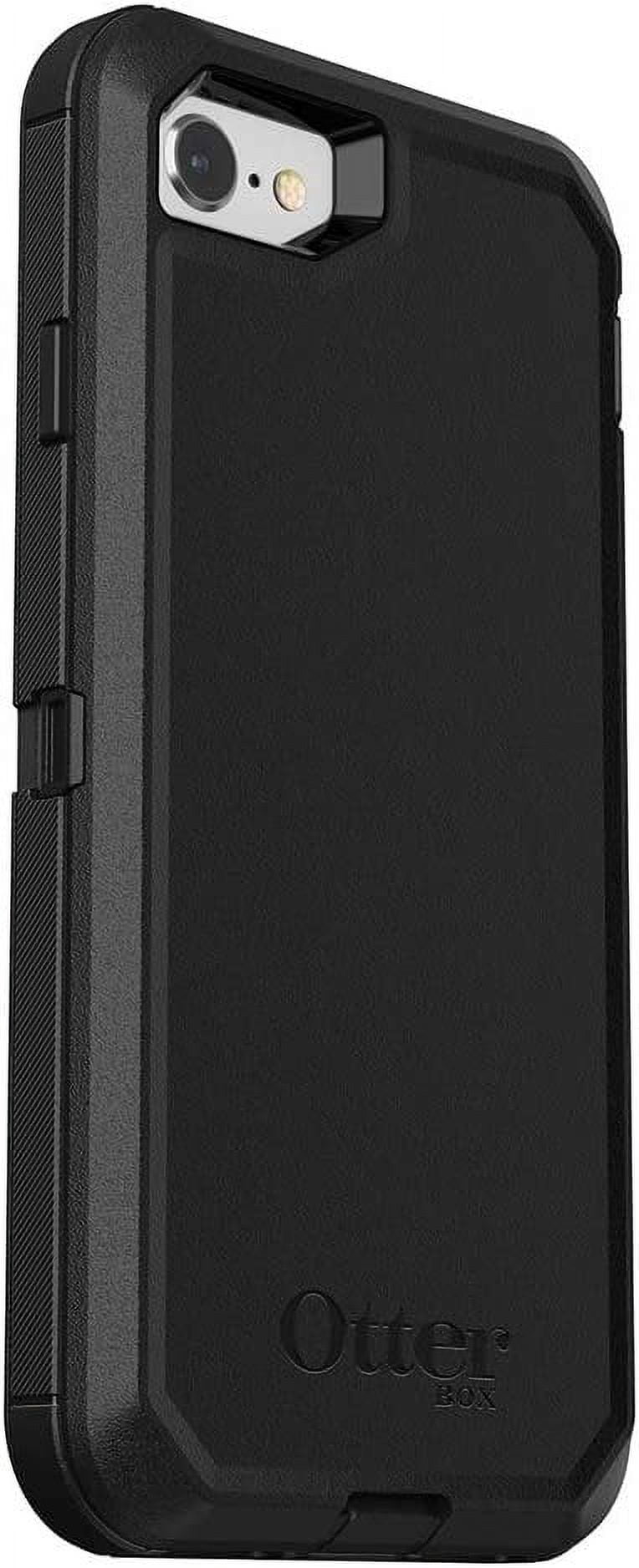 OtterBox DEFENDER SERIES Case for iPhone SE 3rd and 2nd gen and iPhone 8/7 - BLACK