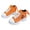 Orange, variant on Women's High Top Fashion Sneakers Lightweight Platform Non Slip Walking Running Shoes Arch Support Casual Denim Canvas Shoes,Black 6