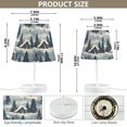 thumbnail image 3 of LED Desk Lamp Snow House Tree Table Nightstand Lamps with 3 Color Temperatures for Home Bedroom Living Room Decor 8x12, 3 of 8