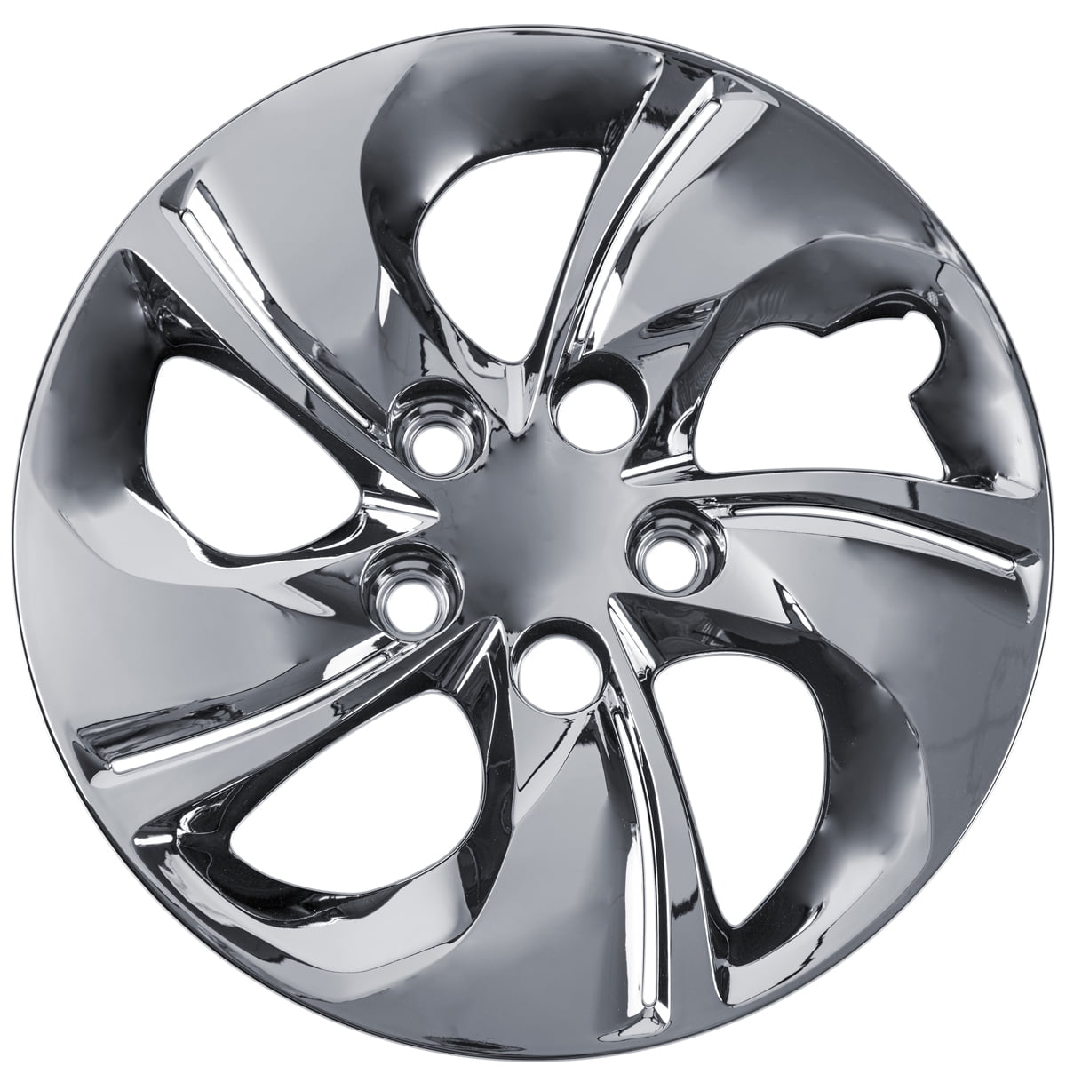 OxGord 15Inch Wheel Covers for Honda Civic, Chrome (Pack of 4)