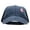 Navy Navy, variant on Mirrored Teardrop Patched Washed Trucker Cap - Lt Grey Grey OSFM