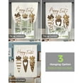 thumbnail image 5 of Easter Radish Brown Curtains for Living Room Bedroom Modern Tie Up Window Curtain Kitchen Short Curtain, 5 of 7