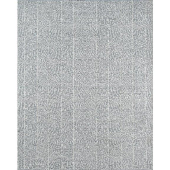Erin Gates by Momeni Easton Congress Hand Woven Polypropylene Grey Indoor Outdoor Rug 8'6" X 11'6"