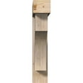 thumbnail image 2 of Ekena Millwork 7 1/2"W x 38"D x 38"H Westlake Block Smooth Bracket w/ Offset Brace, Douglas Fir, 2 of 25