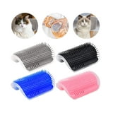 1-Pack Cat Self-Groomer Wall Corner Brush - Soft Massage Comb for Easy ...