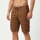 thumbnail image 1 of Bermudas Cargo De Hombre Con Ajuste Holgado Y Bolsillos cafe T40, 1 of 5