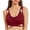 Red#sleep bras for women, variant on Pull Bras Women Ribbed Plus Size Push Up Wireless Bra 2026 New Seamless Full Coverage Support Anti Sagging Bras Beige,M