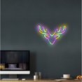thumbnail image 5 of LED Neon Sign under $5! Yannianjz Christmas Neon Sign LED, Battery USB Powered Wall Decor for Bedroom, Holiday Shaped Light for Party, Festive Home Decoration Gift, 5 of 6