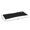 thumbnail image 4 of Full Desktop Gaming Mouse Pad, Anti Slip Base, Mega, Black, 4 of 4