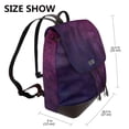 thumbnail image 2 of Easygdp Black Dark Blue Purple Mochila de Cuero para Mujeres, Bolso de Hombro, Bolsos de Mano de Moda para Trabajo y Viajes, 2 of 4