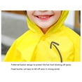 thumbnail image 6 of Yunliwuli Kids Dinosaur Raincoats for Girl Boy Waterproof Rain Jacket with Storage Bag Reusable Hooded Rain Poncho, 6 of 9