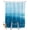White Blue, variant on Split Shower Curtain for Transfer Bench, Sky Blue Ombre Fabric Shower Curtains for Bathroom, Modern Abstract Art Ocean Oil Painting Tub Sliding Transfer Bench Waterproof Bath Curtains 72"x96"