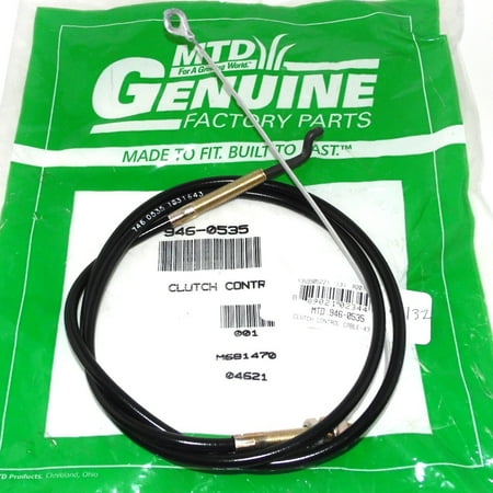 - OEM 946-0535 MTD Clutch Control Cable