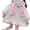 White, variant on Kawaii Bunny Plush Sweatshirt Hoodies Fuzzy Casual Cute Loose Pullover Pocket Hooded Fall Winter Pajamas Outerwear for Women Teens