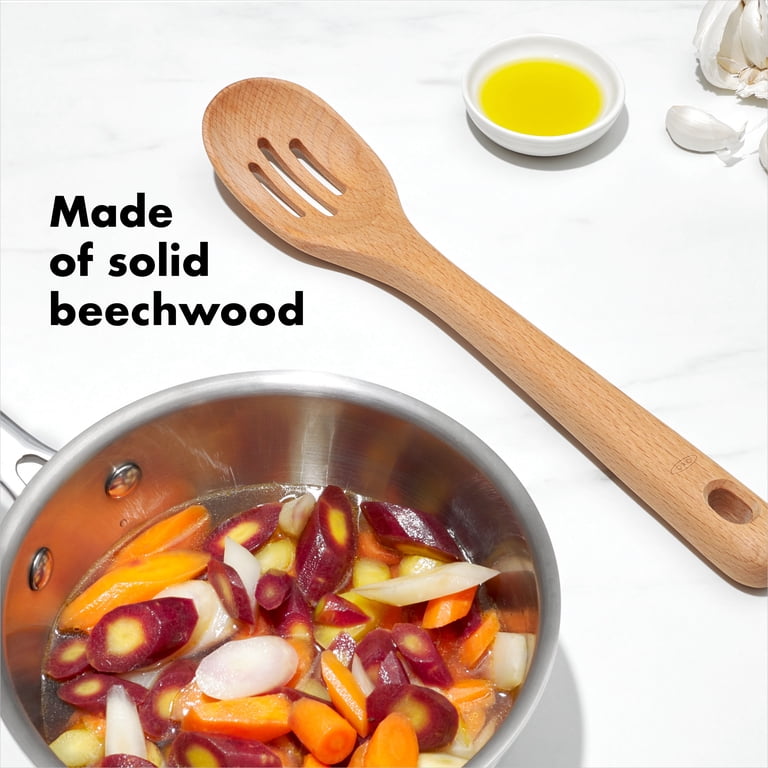 OXO Softworks Wooden 3-Piece Cooking Spoons - Walmart.com