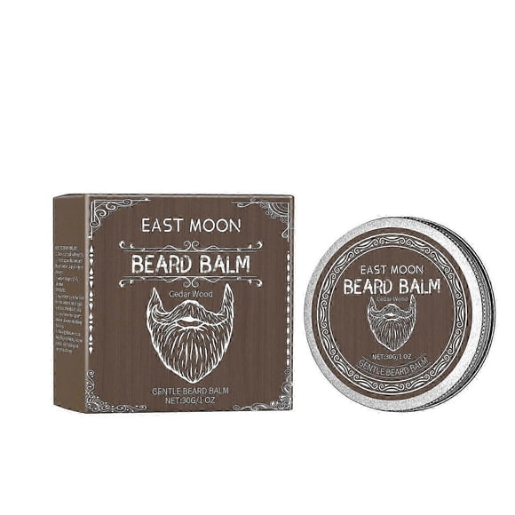 Cedar Wood Beard Wax for Men Nourishing, Softening & Styling with Beeswax & Coconut Oil