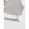 thumbnail image 6 of Calvin Klein Womens Modern Cotton Bralette 1X Grey Heather, 6 of 7