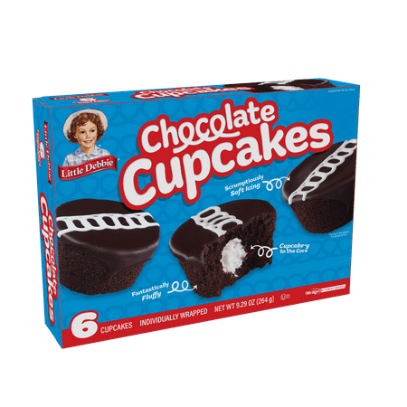 Little Debbie Chocolate Cupcakes 6 Count