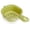 Green, variant on Apeya Detachable Kitchen Draining Basket, Beige Double Layer Vegetable Washing Bowl with Handle, Watermelon and Berry Cleaner Container, 7.68x4.72 in
