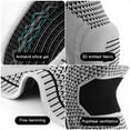 thumbnail image 5 of Noyal 1 Pair Silicone Full Knee Brace Strap Patella Medial Support Compression Protection Sport Pads Running Basketball, 5 of 13