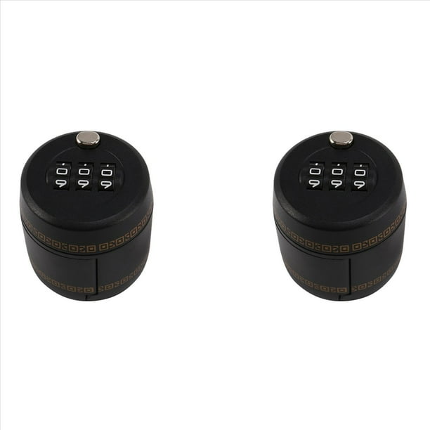 2X Botella de Plástico Cerradura de Contraseña Dispositivo de Tapón de Vacío Conservación para Muebles Cerradura de Hardware y el Alcohol Frescos y Conservados Sin Fugas
