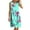 Sky Blue, variant on LYXSSBYX Plus Size Dresses for Curvy Women Women's Round Neck Sleeveless Gradient Tie Dyed Beach Dress