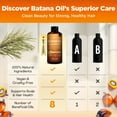 thumbnail image 5 of Okaga Batana Oil Shampoo for Hair Growth – Aloe Vera, Saw Palmetto, Caffeine, Hydrolyzed Rice Protein, Pumpkin Seed, Castor & Rosemary Oils – 8-in-1 Natural Formula – 3 Pack, 5 of 8