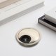 thumbnail image 4 of 1pc Cable Hole Cover For Desk Metal Grommet Table Cable Tidy Wire Hole Cover Chrome Brush 50/53/60mm Detachable Precise Buckle, 4 of 11