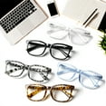thumbnail image 3 of BONCAMOR 5 Pack Reading Glasses for Women and Men Spring Hinge Blue Light Blocking Reader, 3 of 8