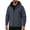 Navy, variant on Zynoxe Men's Mid Length Jackets Classic Lapel Collar Button Down Trench Coat Lightweight Windbreaker Jackets for Men Solid Color Casual Overcoat for Business Work Daily