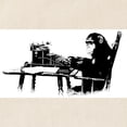 thumbnail image 2 of CafePress - Typing Chimpanze Tote Bag - Unisex Canvas Tote Bag, Beige, 1-Piece, 2 of 6