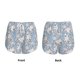 thumbnail image 3 of Balery Lily Flower Pantalones cortos deportivos para mujer con forro y dos bolsillos, elásticos, para entrenamiento, gimnasio, yoga-Medium, 3 of 7