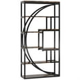thumbnail image 2 of Demi Bonn 70" Industrial Bookshelf Bookcase with 8 Open Storage Shelf for Bedroom, Living Room, Brown, 2 of 4