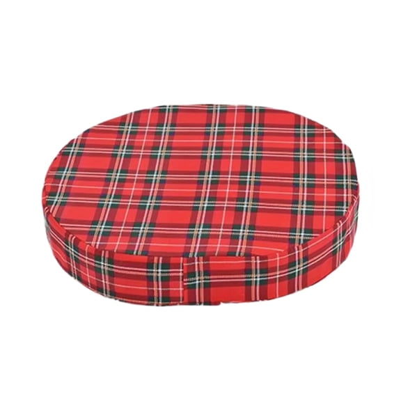 Alex Orthopedic Donut Cushion 14" Red Plaid