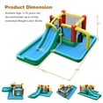 thumbnail image 3 of GVN Inflatable Water Slide with Splash Pool Water Park and 750W Blower, Bounce House with Blower, Inflatable Jump Bouncy Castle for Kids,Ball Pool for Backyard Play & Party Fun, 3 of 9