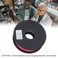 thumbnail image 3 of Color Changing Filament, Glossy Appearance 1.75mm Printer Filament Red To White Impact Resistance  for 3D Model Printing, 3 of 7