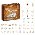 thumbnail image 2 of Calendario Adviento 2024 para Mujeres Adultas Con Collar Anillos Pendientes Regalos Navidad, 2 of 6