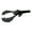 Black, variant on Tackle HD 12-Pack T-Craw Fishing Bait, 4.25" Bass Fishing Jig Trailer, Crawfish Bass Lures and Swimbait Trailers, Soft Plastic Fishing Lures for Freshwater, Black Red Flake