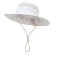 thumbnail image 4 of LOVZFMLL Baby & Toddler Bucket Hat Adjustable Sun Protection Outdoor Fishing Playing Beach Sun Hat for Boys Girls Age 6 Months-4 Years, 4 of 6