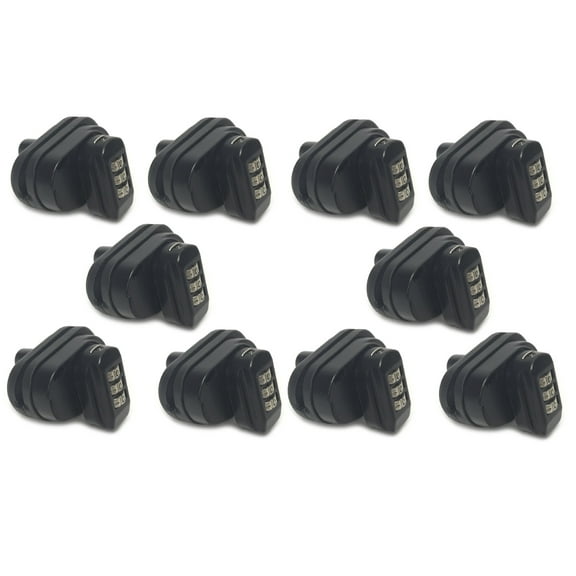 Set of 10 Combination Trigger Gun Locks Universal Firearms Pistol Rifle Shotgun