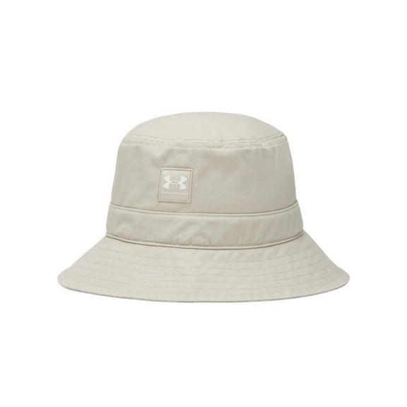 Under Armour Men's Branded Bucket Hat, 289 Khaki Base / / White, Medium/Large