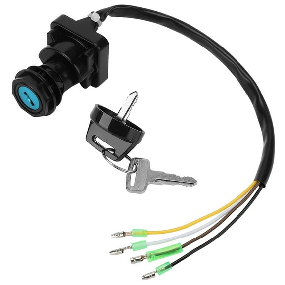 M MATI 27005-1131 Ignition Key Switch for Kawasaki Bayou 220 KLF220 1988-1995
