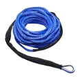 thumbnail image 4 of Correa de remolque para coche, cuerda de cabrestante sintética de alta resistencia para automóvil, SUV Azul, 4 of 8