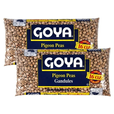 Goya Dry Pigeon Peas (Gandules) - 16 oz (Pack of 2)