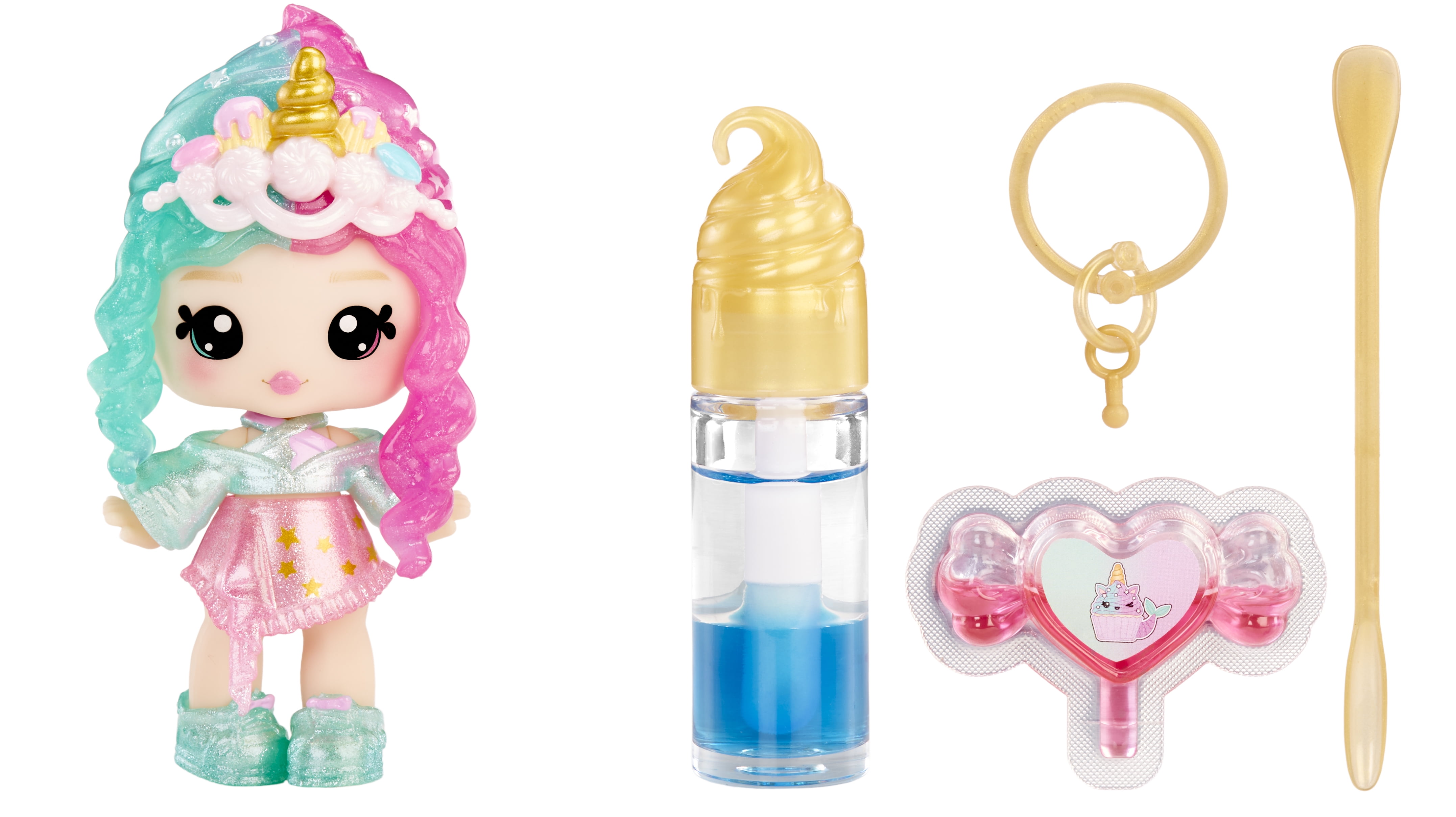 Yummiland Lip Gloss Doll: Mystery Color Change Carly Cakepop, DIY